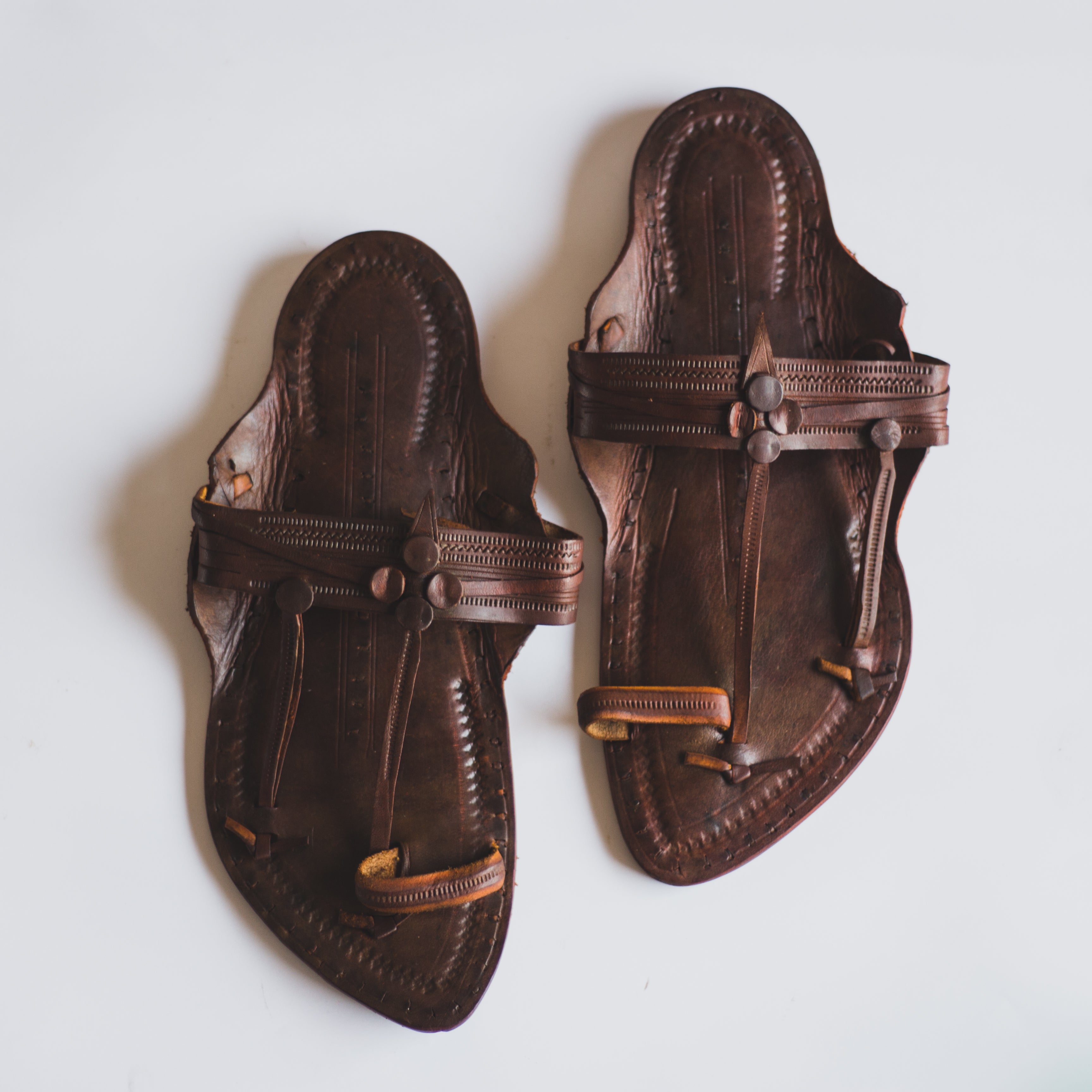 Handmade Kolhapuri Chappals for Men Assal