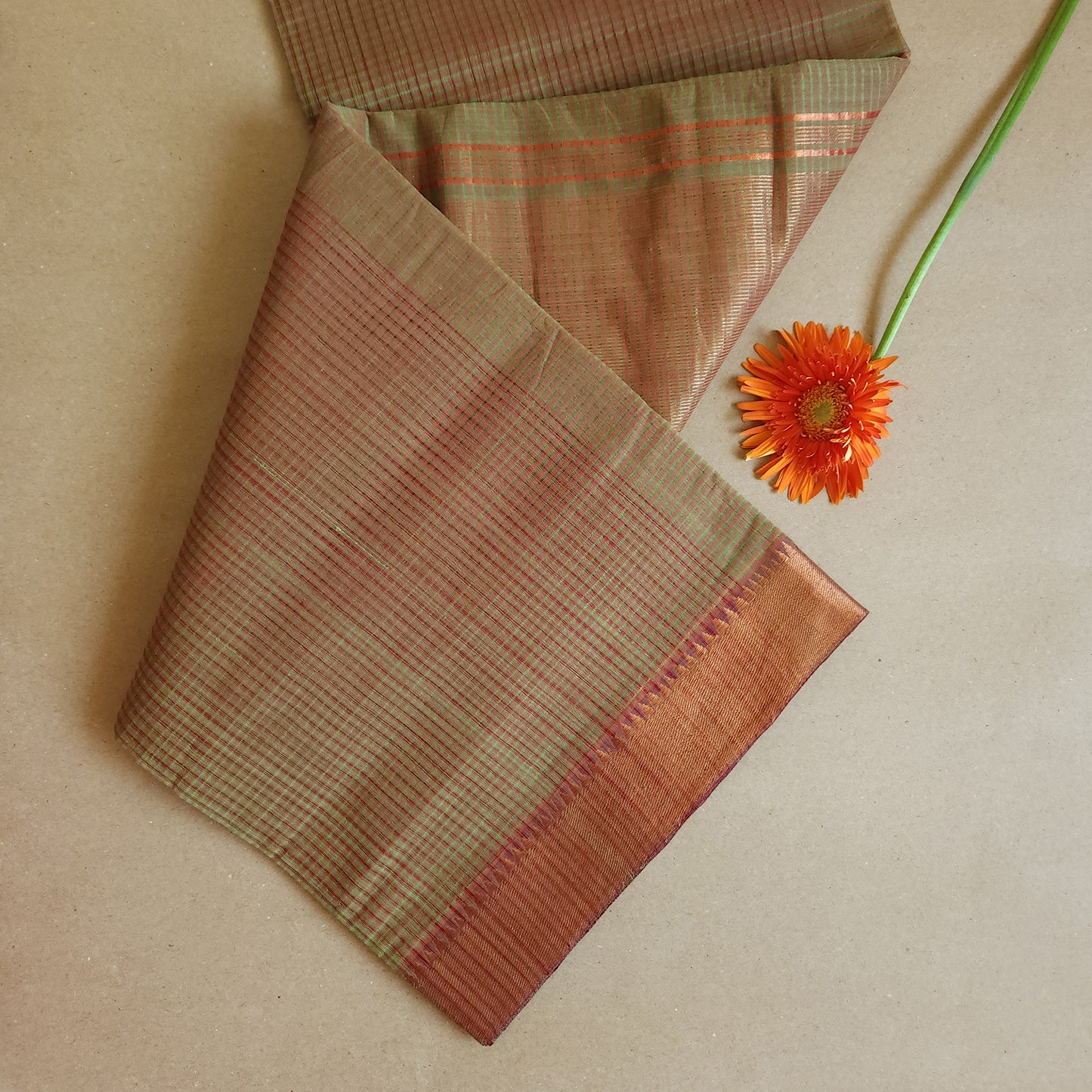 Handloom Mangalagiri Saree