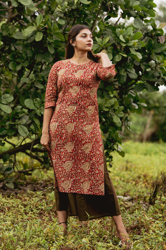 Kalamkari Kurta