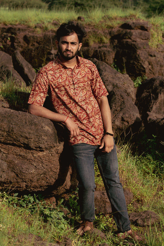 Kalamkari Kurta