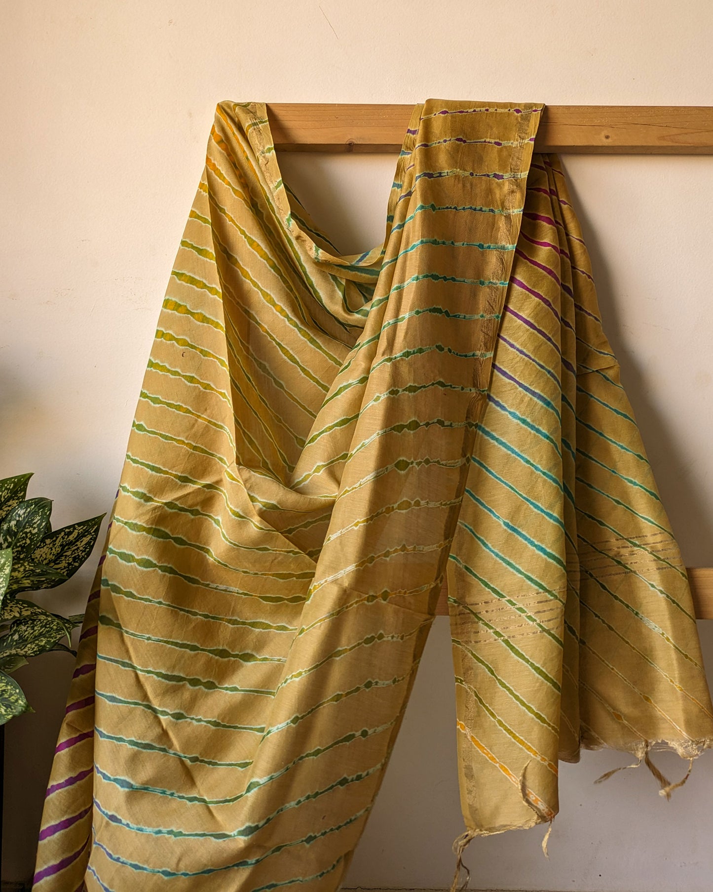 Leheriya Chanderi Dupatta